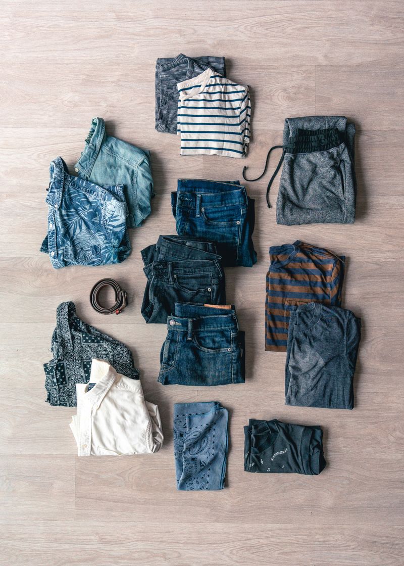 Casual Flat Lay — flat-lay input