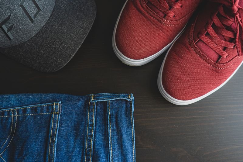 Checkered Style — flat-lay input